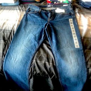 Boot cut long jeans